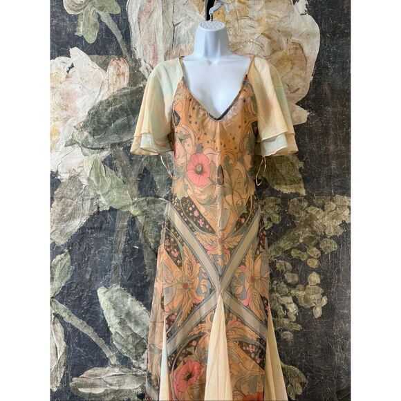 New Free People Celestial Nights Maxi Dress Size Xs. - Picture 13 of 15